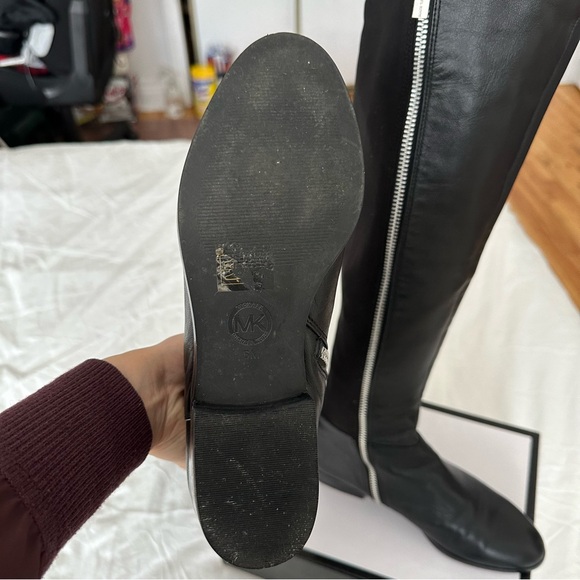 Michael Kors over the knee leather boots - Picture 6 of 10